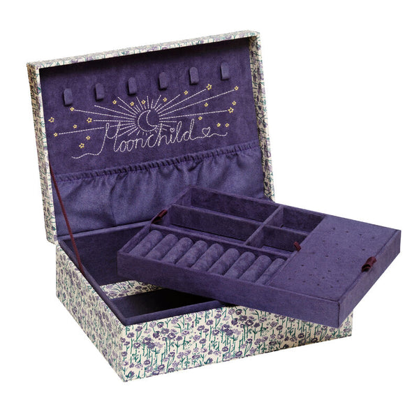 Moonesten Margaret smyckeslåda Purple Heart