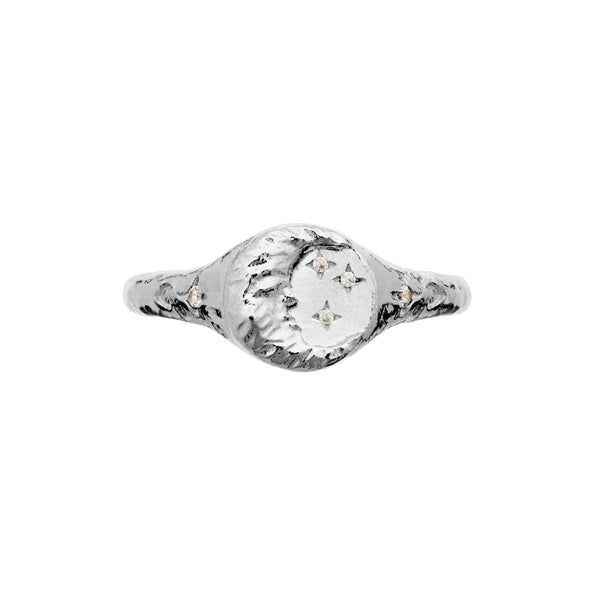 Maanesten Magdalena Sølv Ring