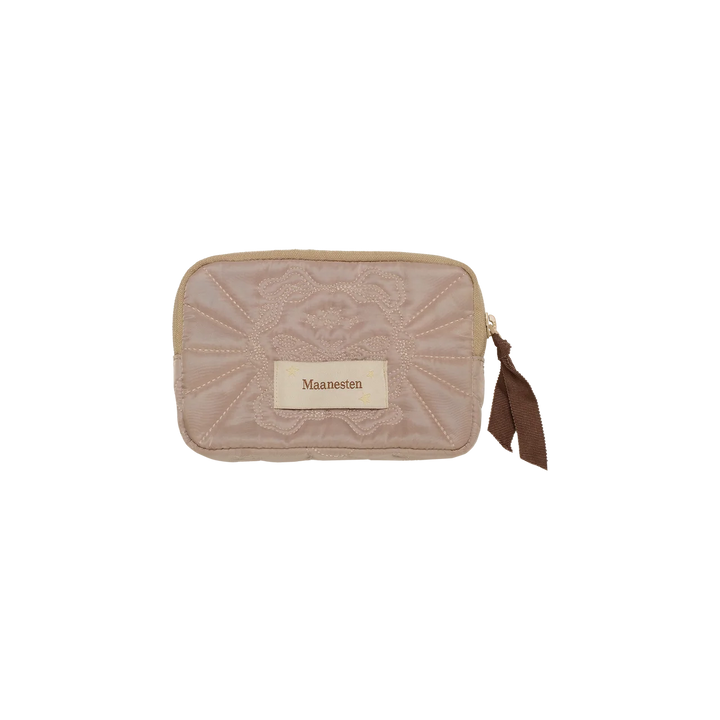 Maanesten Manon Pouch Sand – Liten sminkväska – produktbild 2