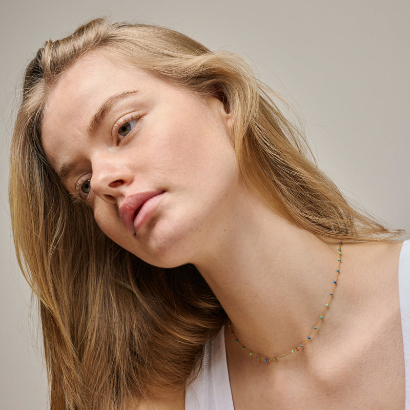 Emalj Lola halsband Atlantic