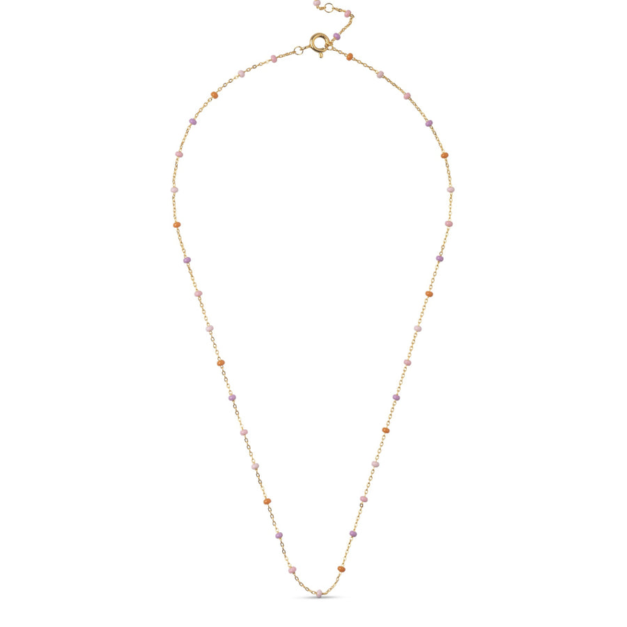 Emalj Lola halsband rodnad