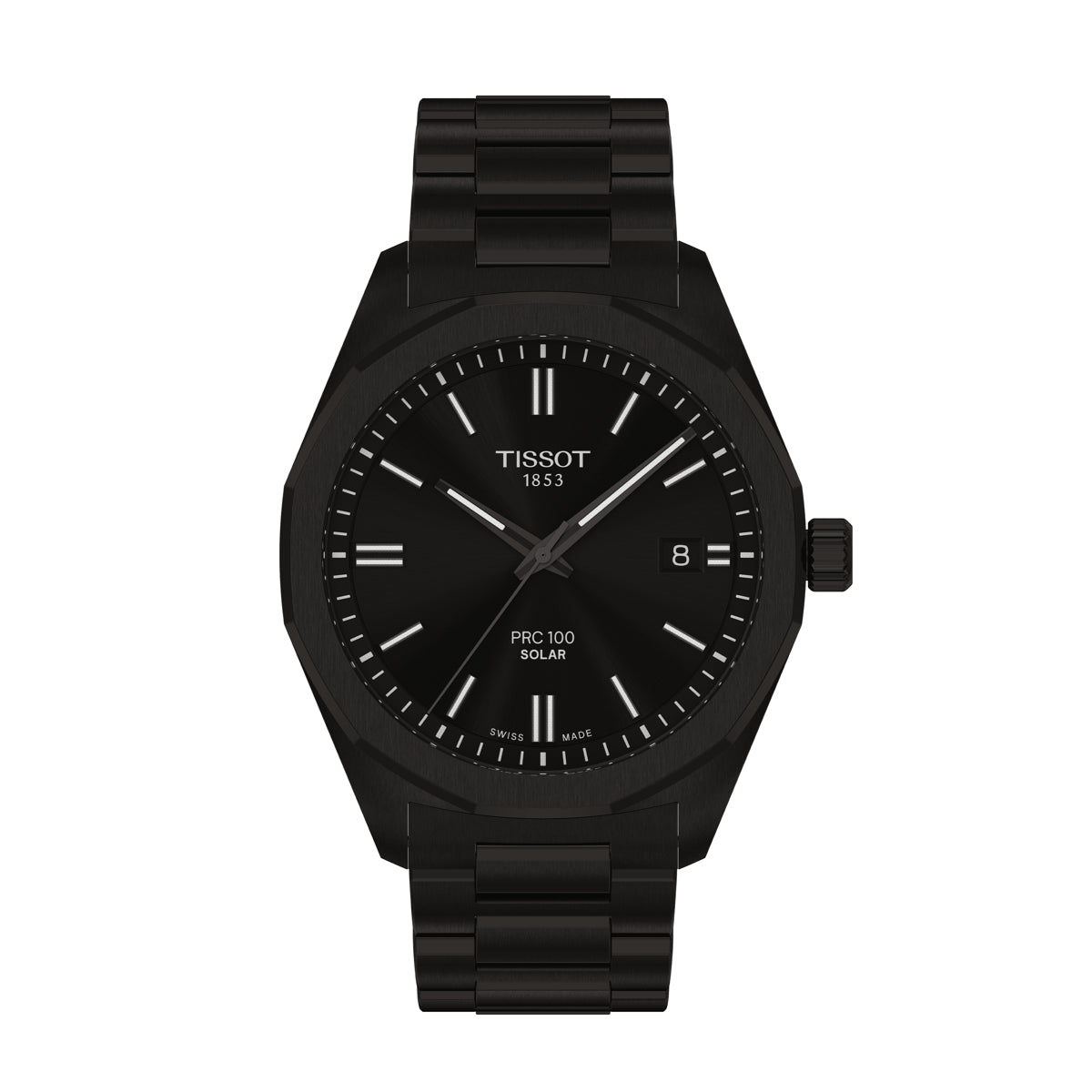 Tissot Prc 100 Solar Quartz 39mm svart