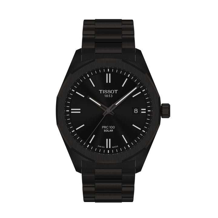 Tissot Prc 100 Solar Quartz 39mm svart
