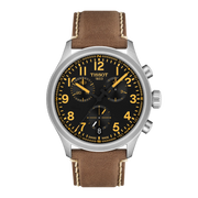 TISSOT CHRONO L 42MM – BEIGE LÄDERREM / SVART URTAV