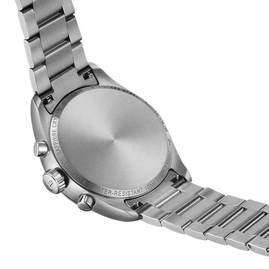 Tissot PR 100 kronograf med gröna klockskivor