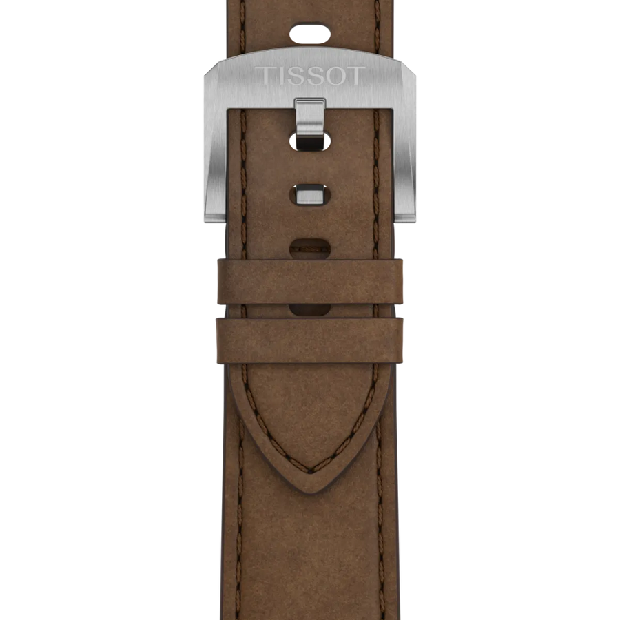 Tissot PRC 100 Solar Quartz 39mm Brown Leather Rem