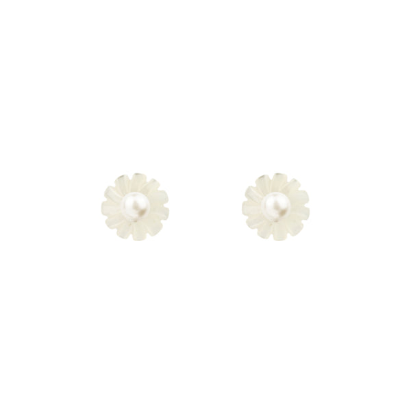 Vincent Venus Daydream Dot Pearl Earrings Golded