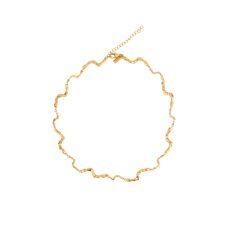 Vincent Nightfall Gold Plated Necklace