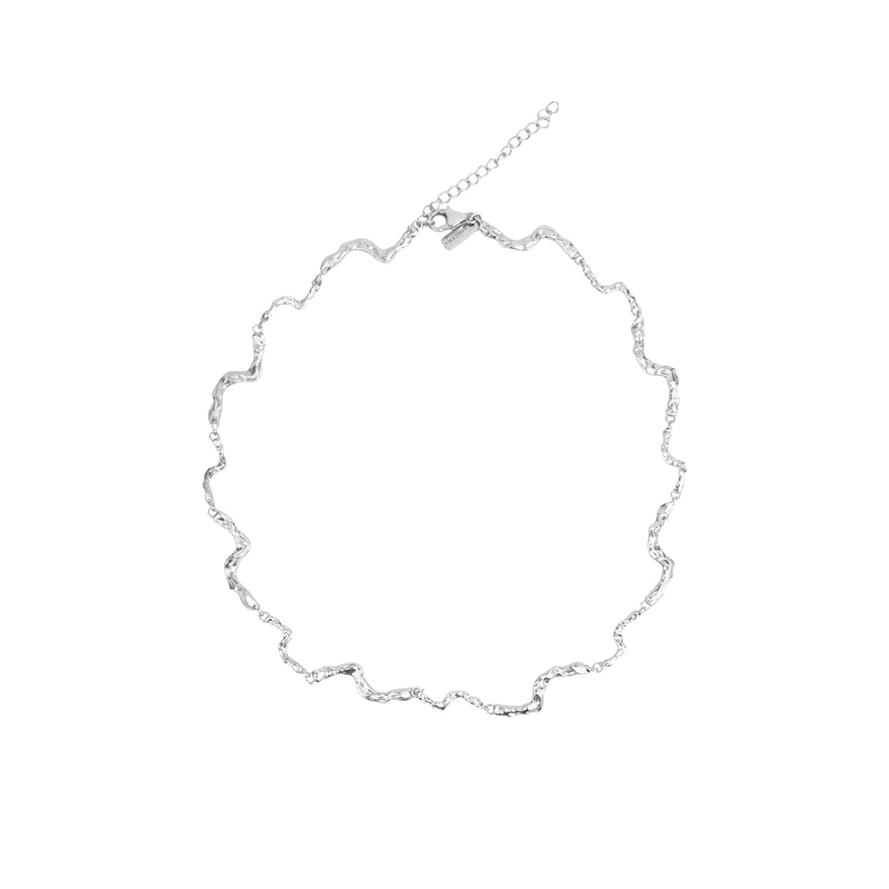 Vincent Nightfall Silver Necklace