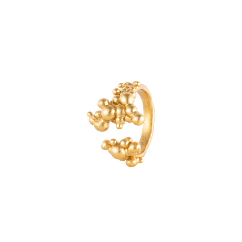 Vincent Orb Chronicles Gold Plated Ring