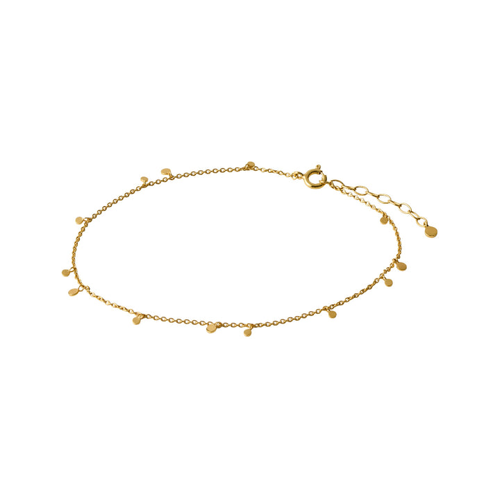 Pernille Corydon Glow Ankle Chain - Gilded