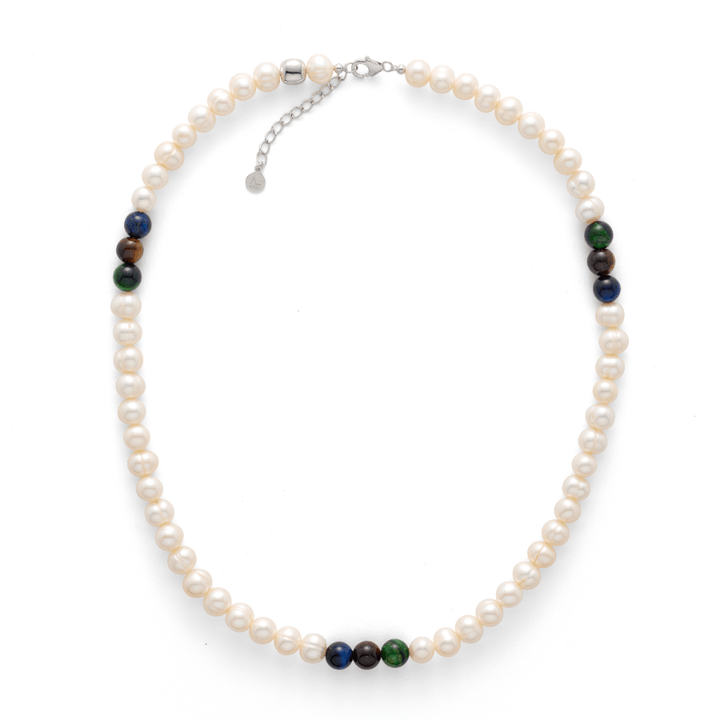 Alexander Lynggaard Halskæde - Pearls & Tiger Eye - Halskæde - P00004