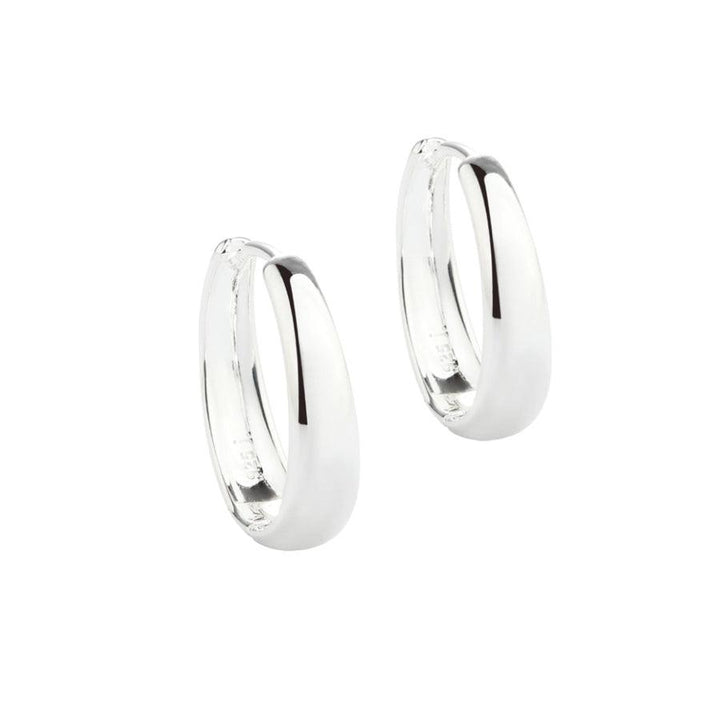 Aqua Dulce Big Emma Hoop Sølv - 5534 - Øreringe - 5534