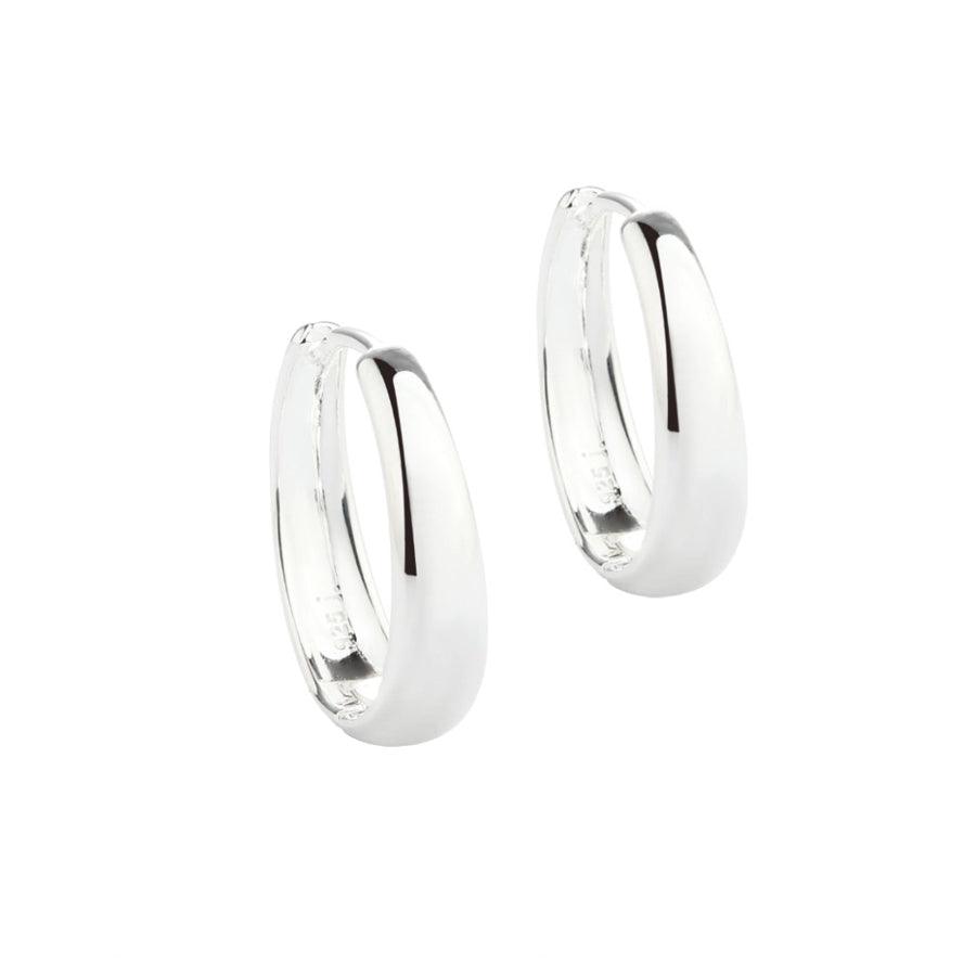 Aqua Dulce Big Emma Hoop Sølv - 5534 - Øreringe - 5534
