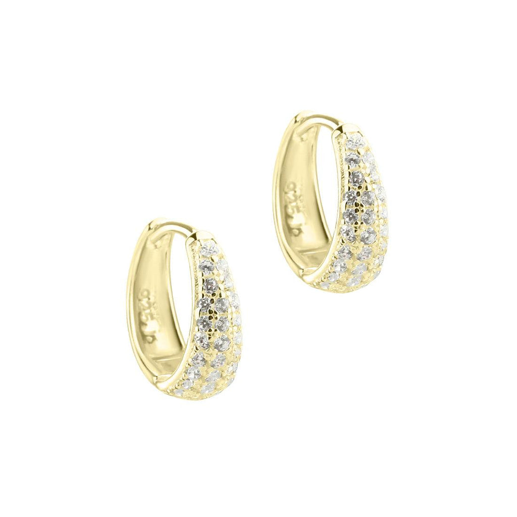 Aqua Dulce Darling Emma Small Hoop Forgyldt - 5861 - Øreringe - 5861