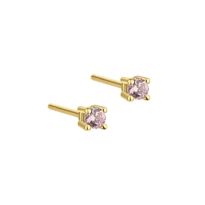 Aqua Dulce Mini Kaya Rosa Ørestikker sølvforgyldt - 5175 - Øreringe - 5175