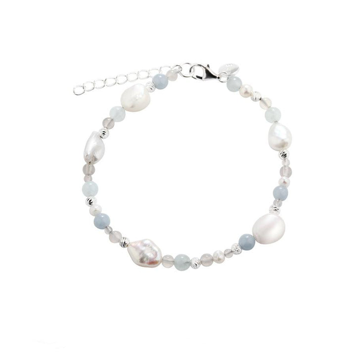 Aqua Dulce Sky Blue Armbånd Sølv - Armbånd - 5652