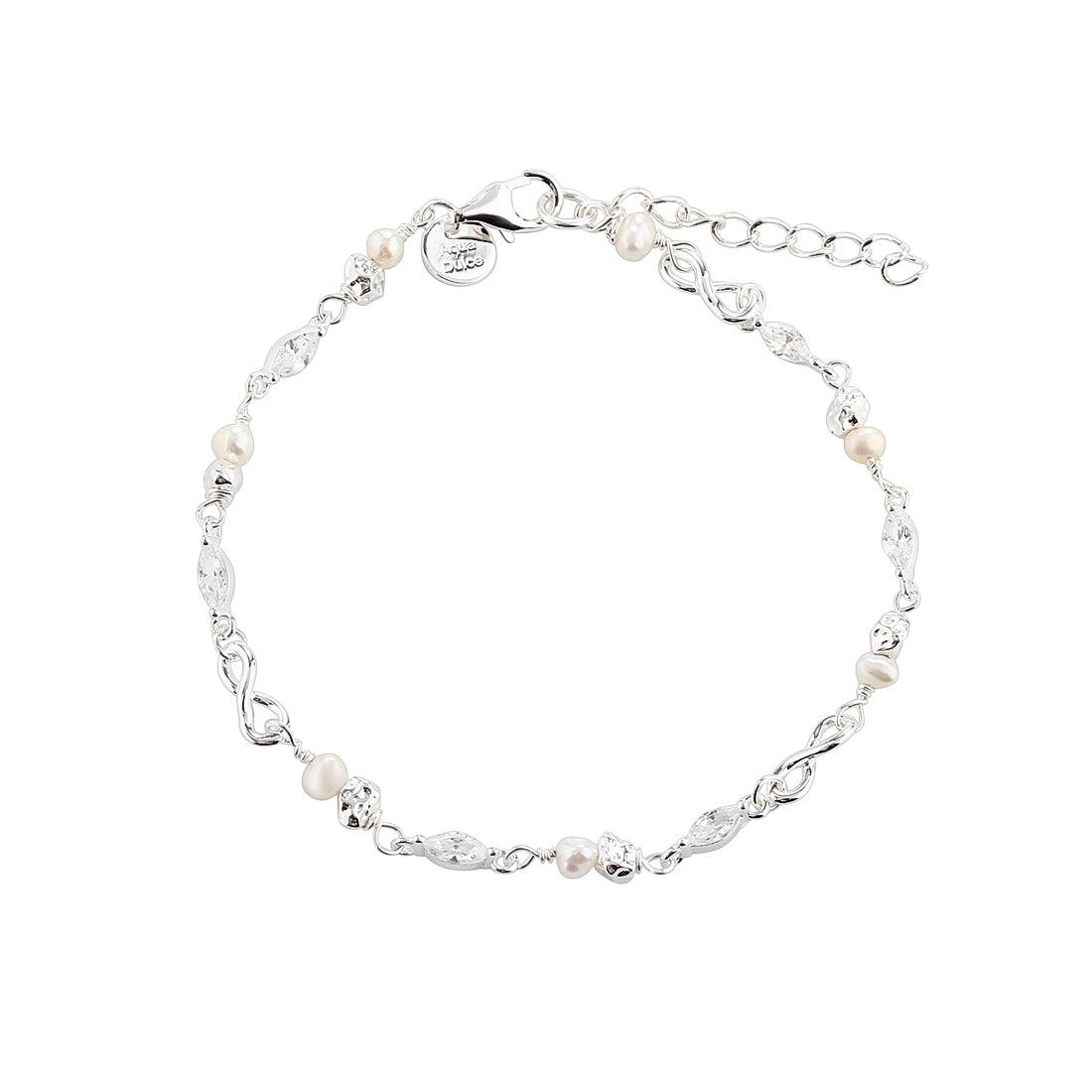 Aqua Dulce White Garden Armbånd Sølv - Armbånd - 5967
