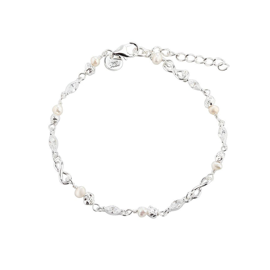 Aqua Dulce White Garden Armbånd Sølv - Armbånd - 5967
