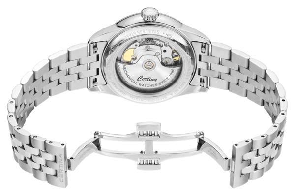 Certina DS-1 Sort Urskive Powermatic 80 38mm - Herreur - C0292071105100