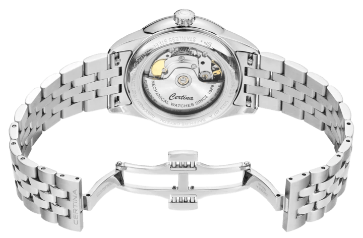 Certina DS-1 Sort Urskive Powermatic 80 38mm - Herreur - C0292071105100
