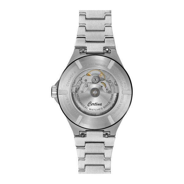 Certina DS-7 Powermatic 80 - Grøn PVD-belægning 39mm - - C0434072209100