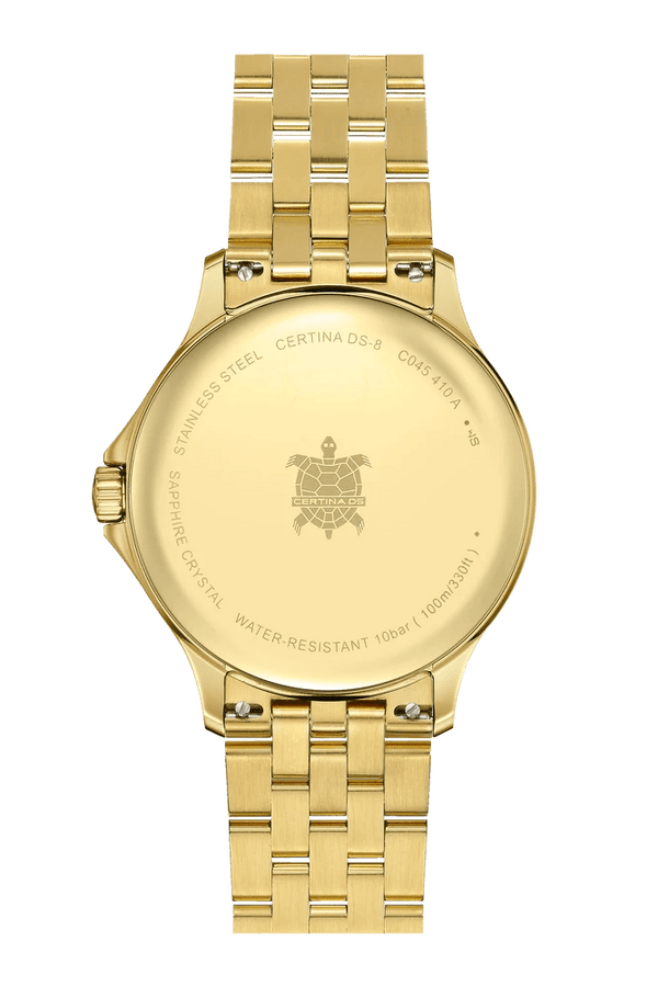 Certina DS-8 Gent Guld PVD 40mm - Herreur - C0454103336100