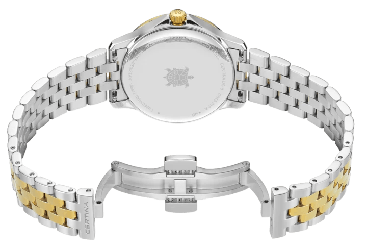 Certina DS-8 Lady Stål m. Guld PVD - Dameure - C0450102203100