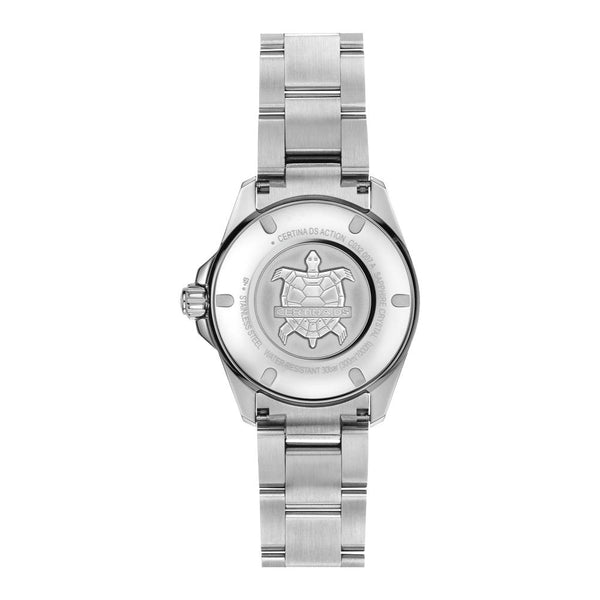 Certina DS Action 34,5mm - Powermatic 80 Sort - Dameure - C0320071105100