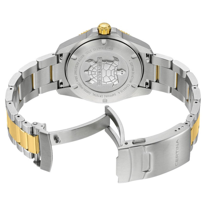 Certina DS Action Blå Urskive PVD 40mm - Quartz - Herreur - C0484102204100