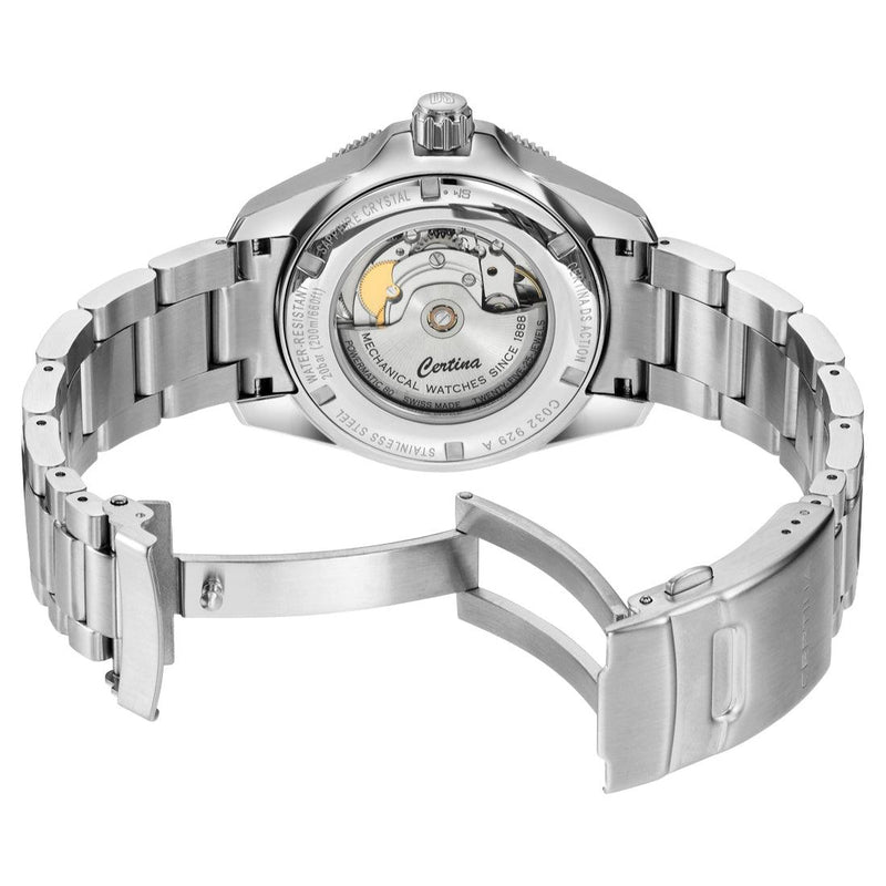 Certina DS Action GMT Powermatic 80 - Blå Urskive - Herreur - C0329291104100