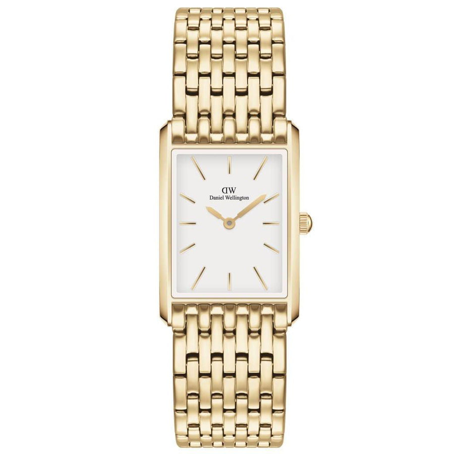 Daniel Wellington Bound 9-Link Gold White Firkantet Dameur - Dameure - ADW00100705