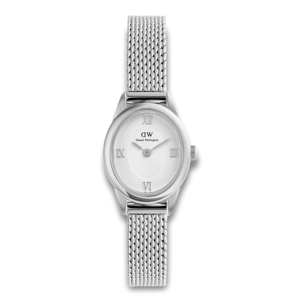 Daniel Wellington Ophelia Mesh Silvertonad