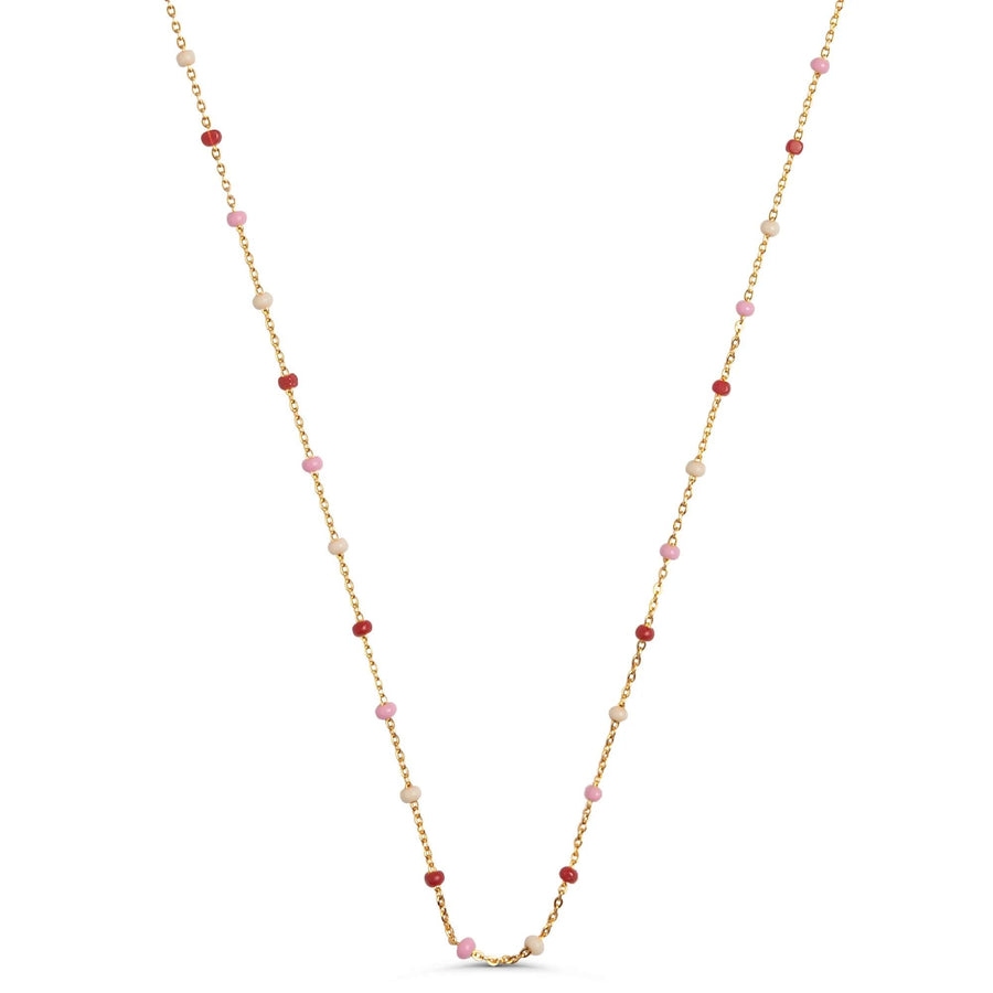 Enamel Lola Rosie Halskæde - N55G-Rosie - Halskæde - N55G-Rosie
