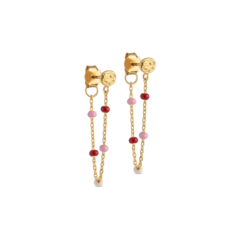 Enamel Lola Rosie Øreringe - E140GM-Rosie - Øreringe - E140GM-Rosie