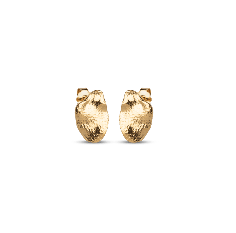 Enamel Maia Small Studs - Forgyldte Ørestikker - E386GM - Øreringe - E386GM