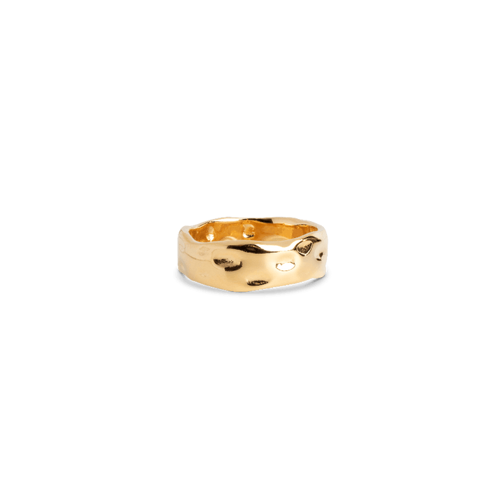 Enamel Sandra Forgyldt Ring - R91G - Ringe - R91G-001