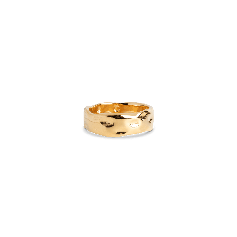 Enamel Sandra Forgyldt Ring - R91G - Ringe - R91G-001
