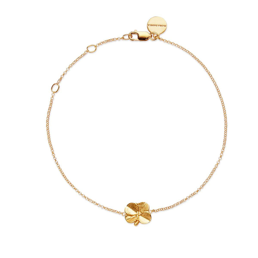 Flora Danica Firkløver Armbånd 18kt Guld - Armbånd - FLC-Br-18k-G