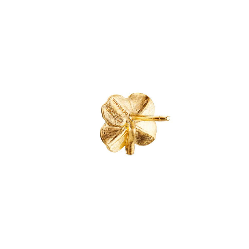 Flora Danica Firkløver Ørestikkere 18kt Guld - Øreringe - FLC-StPc-18k-G