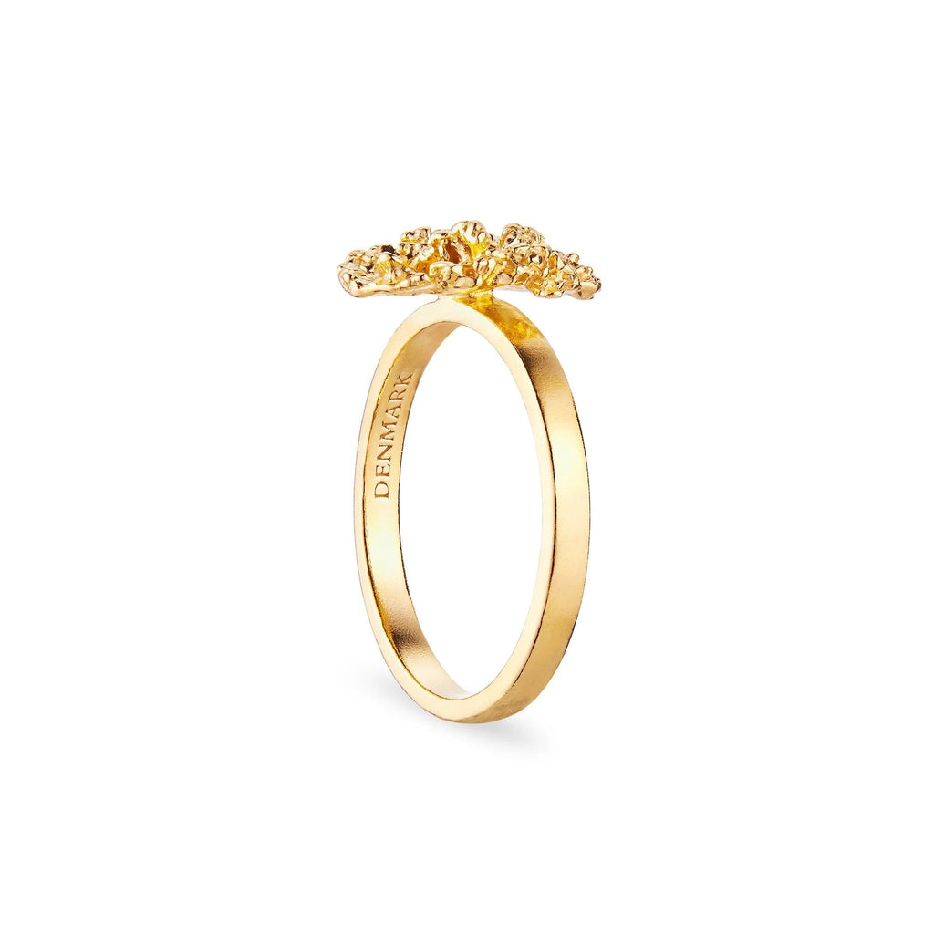 Flora Danica Persille Ring - Sølv Forgyldt - Ringe - 907.PAR-RI-G-001