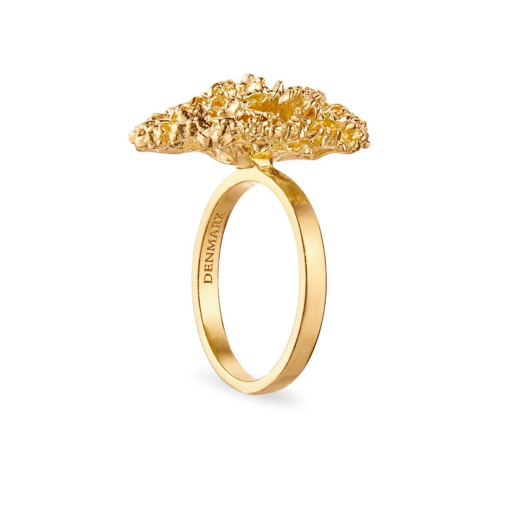 Flora Danica Persille Statement Ring - Forgyldt - Ringe - 907.PAR-STRI-G-001