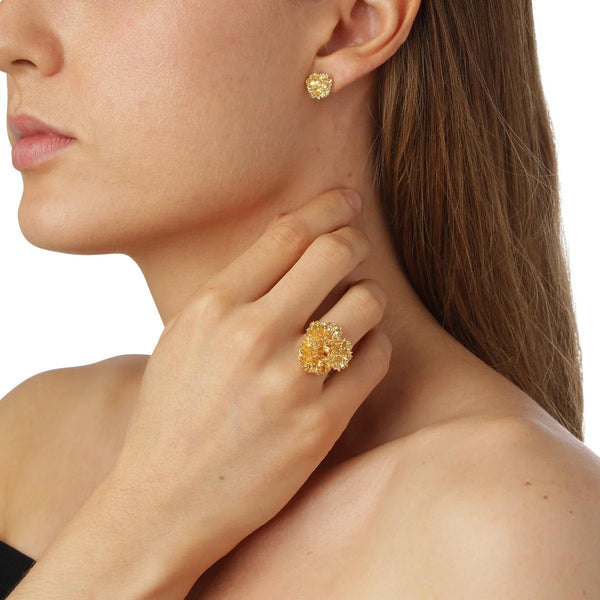 Flora Danica Persille Statement Ring - Forgyldt - Ringe - 907.PAR-STRI-G-001