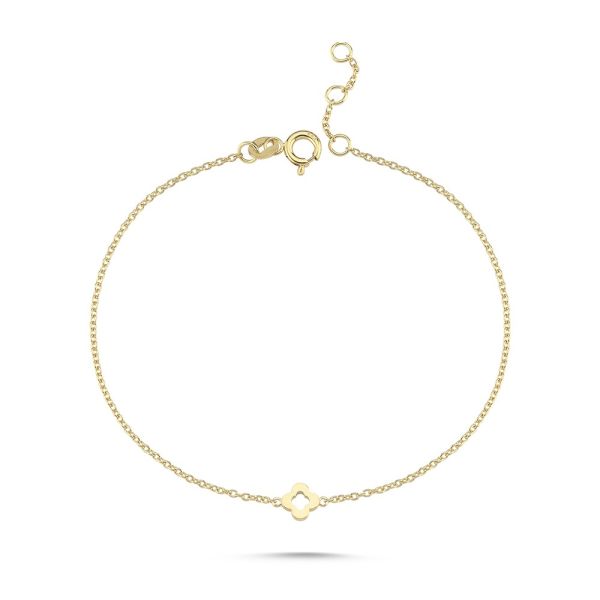 Nuran Icons Armband Fortune – 14 Karat Guld – B2610-5RG