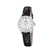 Jaguar Acamar Classic Damklocka med läderarmband