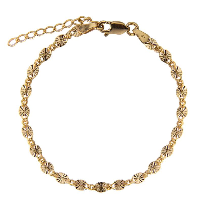 Jeberg Jewellery Stella Bracelet I Forgyldt Sølv - Armbånd - 4510-16