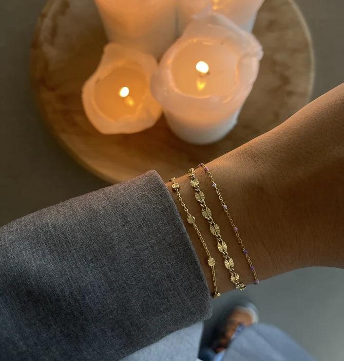 Jeberg Jewellery Stella Bracelet I Forgyldt Sølv - Armbånd - 4510-16