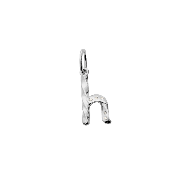 Maanesten Alfabet Sølv Vedhæng - Bogstavsvedhæng A-Z - Vedhæng - 2771C-008