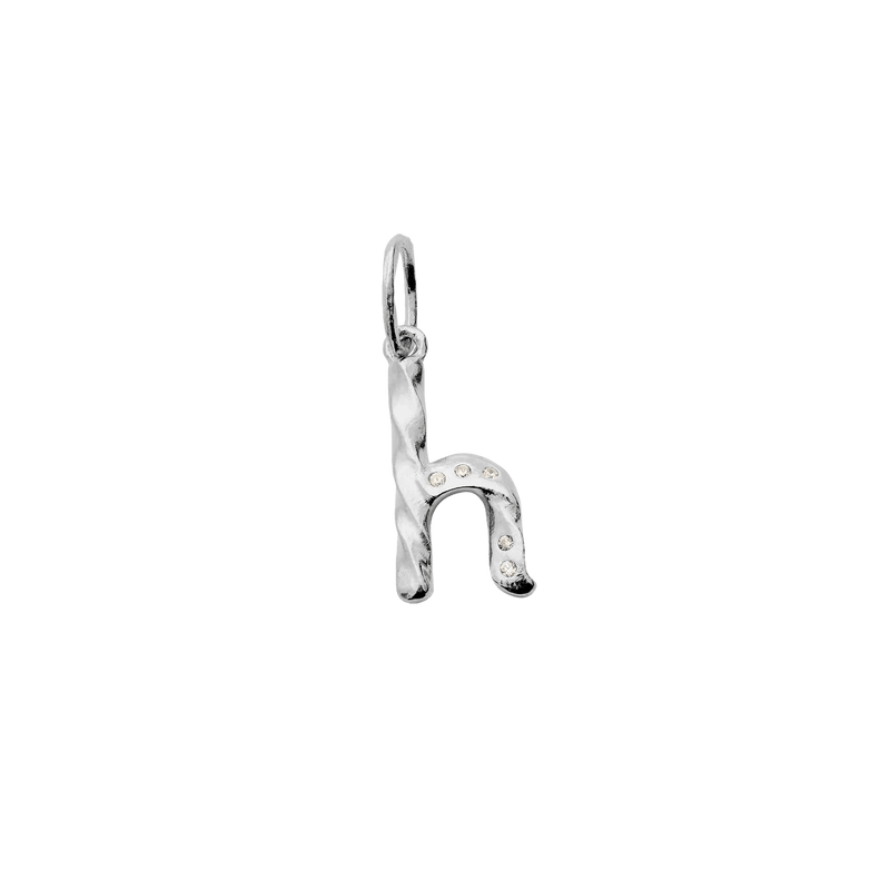 Maanesten Alfabet Sølv Vedhæng - Bogstavsvedhæng A-Z - Vedhæng - 2771C-008