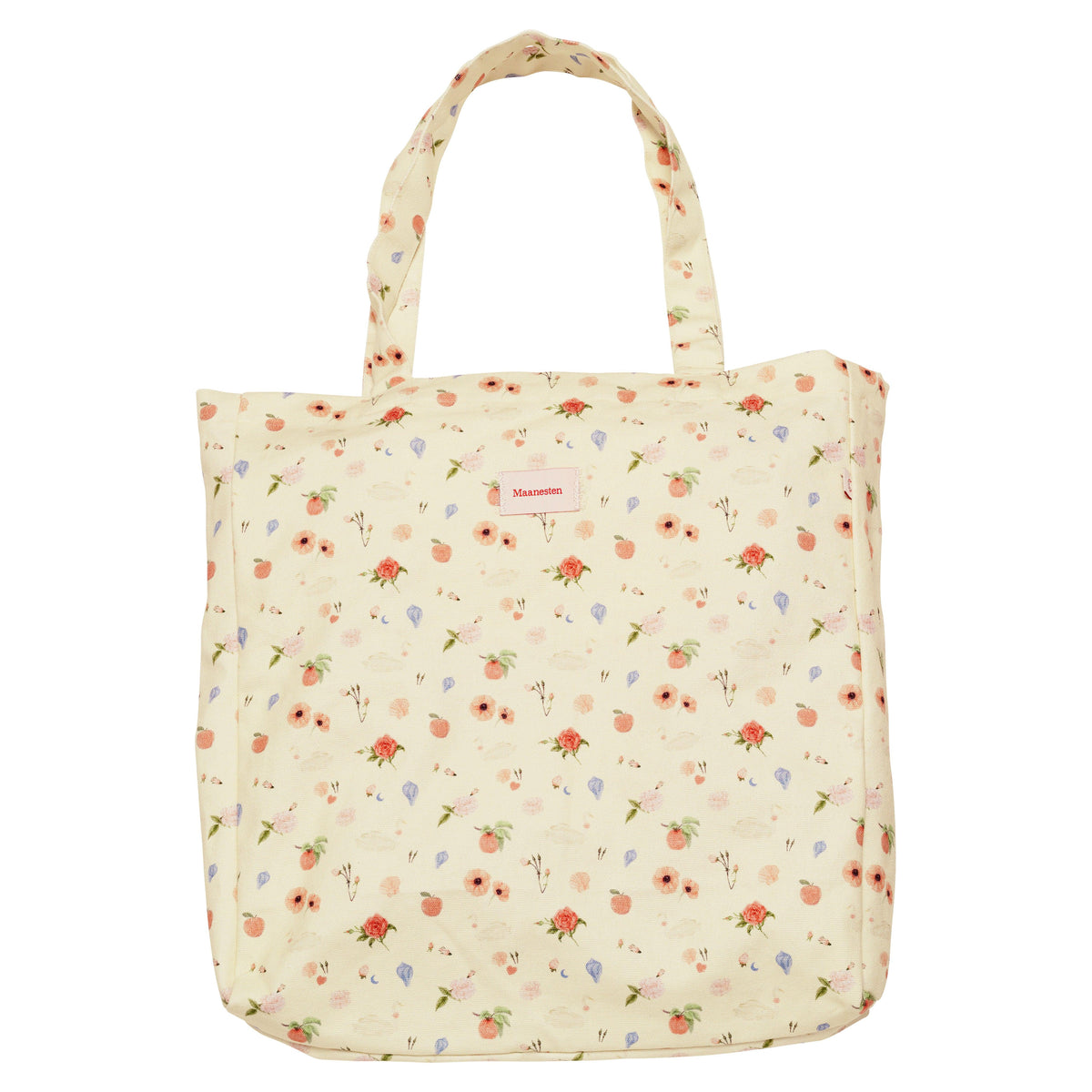 Maanesten Canvas Totebag Roses And Shells - Accessories - 4061